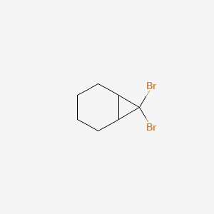 molecular formula C7H10Br2 B3333906 7,7-二溴双环[4.1.0]庚烷 CAS No. 2415-79-4