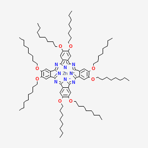 molecular formula C96H144N8O8Zn B3333958 ZINC 2 3 9 10 16 17 23 24-octakis(octyl& CAS No. 261504-18-1