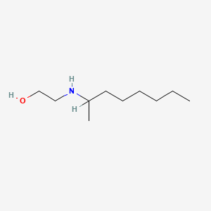 molecular formula C10H23NO B3333964 Ethanol, 2-[(1-methylheptyl)amino]- CAS No. 26535-68-2