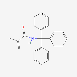 molecular formula C23H21NO B3333976 2-Propenamide, 2-methyl-N-(triphenylmethyl)- CAS No. 275371-79-4