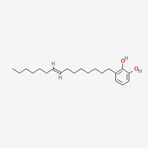 molecular formula C21H34O2 B3333982 3-(8-Pentadecenyl)-1,2-benzenediol CAS No. 2764-91-2