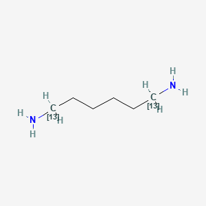molecular formula C6H16N2 B3333995 1,6-Diaminohexane-1,6-13C2 CAS No. 286012-98-4