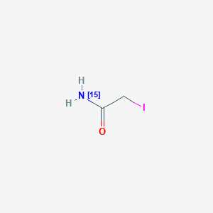 molecular formula C2H4INO B3334059 碘乙酰胺-15N CAS No. 287476-20-4