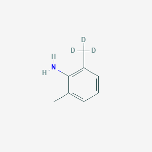 molecular formula C8H11N B3334113 2-Methyl-6-(trideuteriomethyl)aniline CAS No. 343272-28-6