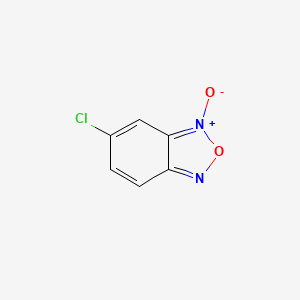 molecular formula C6H3ClN2O2 B3334154 5-Chlorobenzofurazan 3-oxide CAS No. 39060-31-6