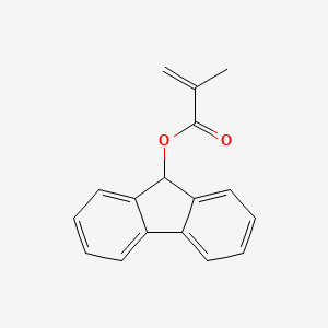 molecular formula C17H14O2 B3334194 9-Fluorenyl methacrylate CAS No. 46969-53-3