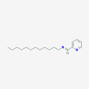 1-Dodecanamine, N-(2-pyridinylmethylene)-