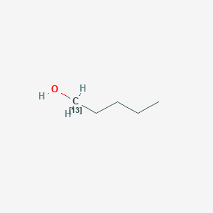 molecular formula C5H12O B3334283 Amyl alcohol-1-13C CAS No. 58454-11-8