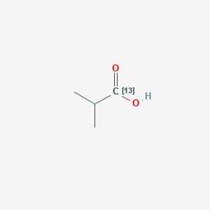 molecular formula C4H8O2 B3334303 Isobutyric acid-1-13C CAS No. 6228-78-0