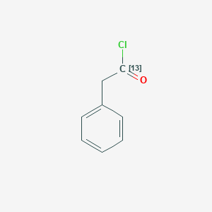 molecular formula C8H7ClO B3334338 Phenylacetyl-1-13C chloride CAS No. 63583-47-1