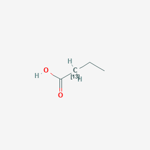 molecular formula C4H8O2 B3334367 Butyric acid-2-13C CAS No. 68735-11-5