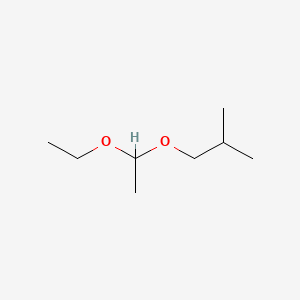 molecular formula C8H18O2 B3334385 1-(1-Ethoxyethoxy)-2-methylpropane CAS No. 6986-51-2