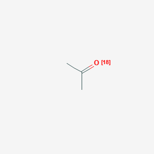 molecular formula C3H6O B3334404 Acetone-18O CAS No. 7217-26-7