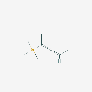 molecular formula C8H16Si B3334413 2-(Trimethylsilyl)-2,3-pentadiene CAS No. 77494-35-0