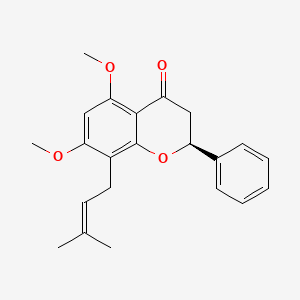 molecular formula C22H24O4 B3334416 坎地酮 CAS No. 77727-18-5