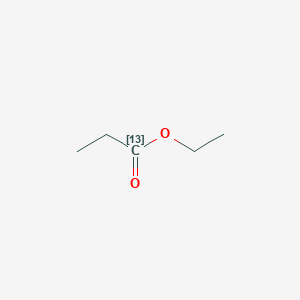 molecular formula C5H10O2 B3334422 Ethyl propionate-1-13C CAS No. 78217-95-5