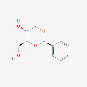 molecular formula C11H14O4 B3334441 1,3-(S)-O-Benzylidene-D-threitol CAS No. 81577-58-4