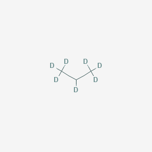 molecular formula C3H8 B3334546 Propane-1,1,1,2,3,3,3-d7 CAS No. 92565-91-8