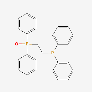 molecular formula C26H24OP2 B3334597 [2-(Diphenylphosphanyl)ethyl](diphenyl)phosphane oxide CAS No. 984-43-0