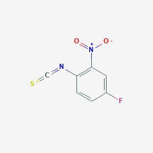 molecular formula C7H3FN2O2S B3334606 4-Fluoro-2-nitrophenylisothiocyanate CAS No. 1000576-88-4