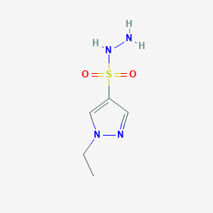 1-ethyl-1H-pyrazole-4-sulfonohydrazide