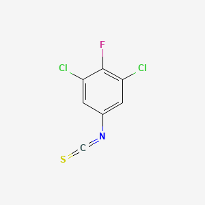 molecular formula C7H2Cl2FNS B3335051 3,5-Dichloro-4-fluorophenyl isothiocyanate CAS No. 1027513-82-1