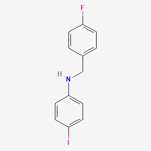 N-(4-Fluorobenzyl)-4-iodoaniline