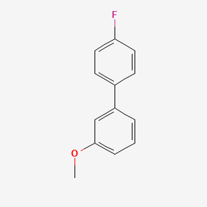 molecular formula C13H11FO B3335155 4-Fluoro-3'-methoxybiphenyl CAS No. 10540-43-9