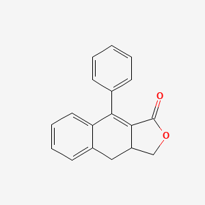 molecular formula C18H14O2 B3335167 9-Phenyl-3a,4-dihydronaphtho[2,3-c]furan-1(3h)-one CAS No. 10568-28-2
