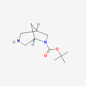 tert-butyl (1R,5S)-3,6-diazabicyclo[3.2.1]octane-6-carboxylate