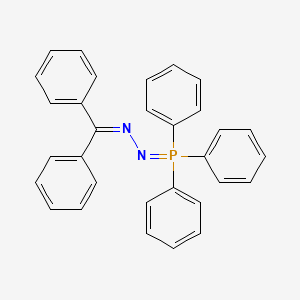 molecular formula C31H25N2P B3335215 ((Diphenylmethylene)hydrazono)triphenylphosphorane CAS No. 1109-01-9