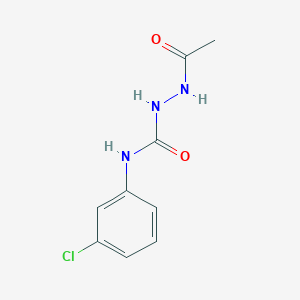 1-Acetyl-4-(3-chlorophenyl)semicarbazide