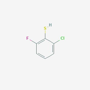 molecular formula C6H4ClFS B3335423 2-氯-6-氟苯硫醇 CAS No. 1208075-39-1