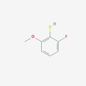 molecular formula C7H7FOS B3335456 2-Fluoro-6-methoxythiophenol CAS No. 1208077-78-4