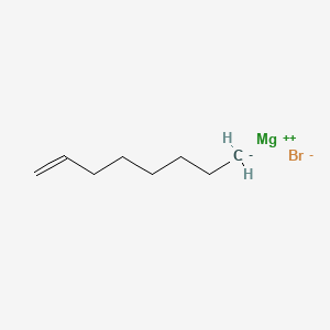 molecular formula C8H15BrMg B3335475 Magnesium, bromo-7-octenyl- CAS No. 122167-22-0