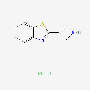 2-(Azetidin-3-yl)benzo[d]thiazole hydrochloride