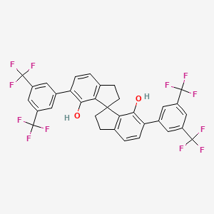 (1R)-6,6'-Bis[3,5-bis(trifluoromethyl)phenyl]-2,2',3,3'-tetrahydro-1,1'-spirobi[1H-indene]-7,7'-diol