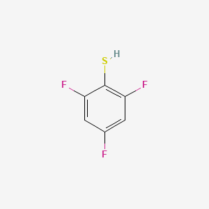 molecular formula C6H3F3S B3335569 2,4,6-Trifluorobenzene-1-thiol CAS No. 130922-42-8