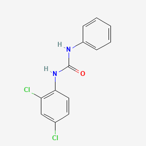 molecular formula C13H10Cl2N2O B3335607 1-(2,4-Dichlorophenyl)-3-phenylurea CAS No. 13142-54-6
