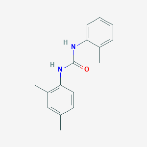 molecular formula C16H18N2O B3335625 1-(2,4-Dimethylphenyl)-3-(2-methylphenyl)urea CAS No. 13143-17-4