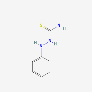 molecular formula C8H11N3S B3335643 N-methyl-2-phenylhydrazinecarbothioamide CAS No. 13207-50-6