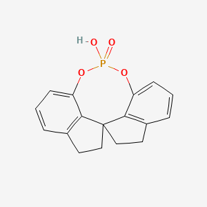 (11aR)-10,11,12,13-Tetrahydro-5-hydroxy-diindeno[7,1-de:1',7'-fg][1,3,2]dioxaphosphocin-5-oxide