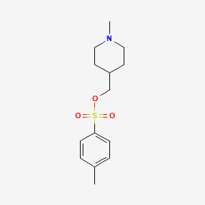 molecular formula C14H21NO3S B3335724 (1-甲基哌啶-4-基)甲基 4-甲基苯磺酸酯 CAS No. 1353946-73-2