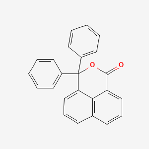 molecular formula C24H16O2 B3335872 3,3-二苯基-1h,3h-苯并[de]异色苯-1-酮 CAS No. 14938-60-4