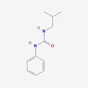molecular formula C11H16N2O B3335882 1-(2-Methylpropyl)-3-phenylurea CAS No. 15054-53-2