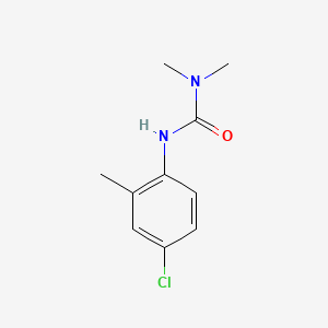 molecular formula C10H13ClN2O B3335923 Urea, N'-(4-chloro-2-methylphenyl)-N,N-dimethyl- CAS No. 15441-92-6
