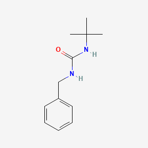 molecular formula C12H18N2O B3335978 1-Benzyl-3-tert-butylurea CAS No. 15942-15-1