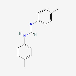 molecular formula C15H16N2 B3336020 N,N'-Di-p-tolyl-formamidine CAS No. 16596-03-5