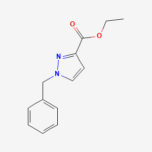molecular formula C13H14N2O2 B3336067 1-苄基-1H-吡唑-3-羧酸乙酯 CAS No. 174907-58-5