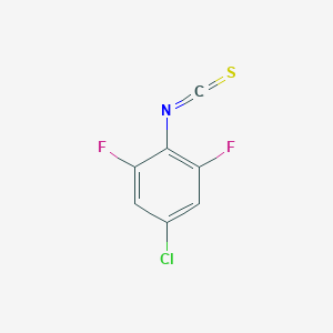 molecular formula C7H2ClF2NS B3336102 4-Chloro-2,6-difluorophenylisothiocyanate CAS No. 1823834-97-4